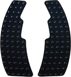 Afbeeldingen van Racing grip stickers zwart set van 2