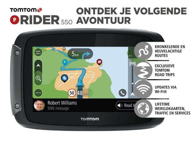 Afbeeldingen van TomTom Rider World 550