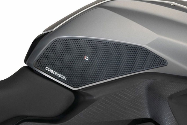 Afbeeldingen van Tank protector/grip stickers zwart Puig BMW R1200RS ’14-‘18