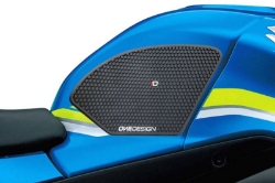 Afbeeldingen van Tank protector/grip stickers zwart Puig Suzuki GSX-R1000/R ’17-