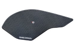 Afbeeldingen van Tank protector/grip stickers zwart Puig Triumph Daytona & Street Triple modellen