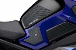 Afbeeldingen van Tank protector/grip stickers zwart Puig Yamaha MT-10/SP ’16-