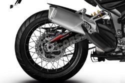 Afbeeldingen van Achterbrug protector sticker zwart voor Ducati Multistrada 1200/1260 Enduro '16-
