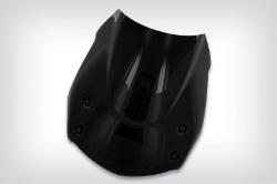 Afbeeldingen van Windscreen DUALSPORT BMW F800R -'14 - black Wunderlich