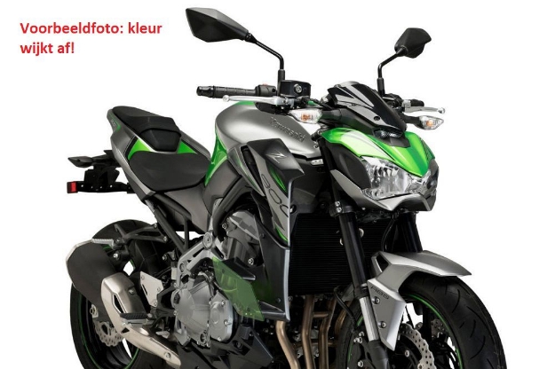 Afbeeldingen van Side Spoiler Downforce van Puig voor de Kawasaki Z900 '17-'19 -zwart
