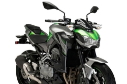 Afbeeldingen van Side Spoiler Downforce van Puig voor de Kawasaki Z900 '17-'19 -zwart