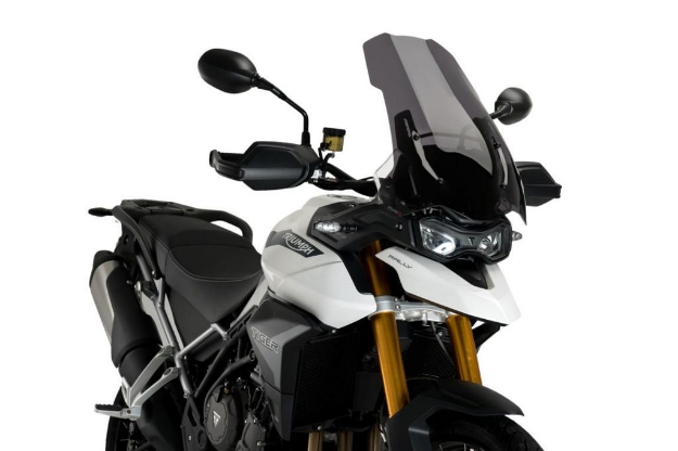 Afbeeldingen van Vervangingsruit touring Puig Triumph Tiger 850 Sport/ Tiger 900-donker getint