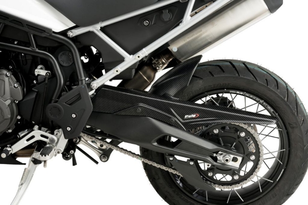 Afbeeldingen van Achterspatbord Puig carbon look diversen Triumph Tiger modellen