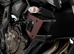 Afbeeldingen van Side Spoiler Downforce Naked van Puig voor de Yamaha MT-07 '18-20