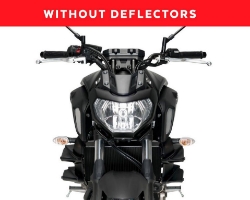 Afbeeldingen van Side Spoiler Downforce Naked van Puig voor de Yamaha MT-07 '18-20