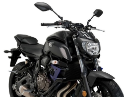 Afbeeldingen van Side Spoiler Downforce blauw van Puig voor de Yamaha MT-07 '18-20