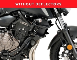 Afbeeldingen van Side Spoiler Downforce zwart van Puig voor de Yamaha MT-07 '18-20