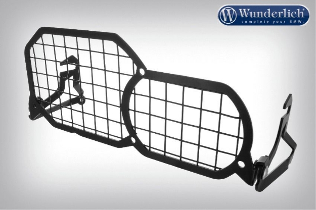 Afbeeldingen van Head light grill foldable diverse BMW modellen - black Wunderlich