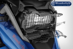 Afbeeldingen van Foldable headlight protector clear protect BMW R1200GS LC '17-- black Wunderlich