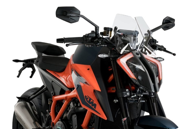 Afbeeldingen van Vervangingsruit naked bike Sport Puig KTM 1290 Superduke R '20- -transparant