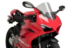 Afbeeldingen van Side Spoiler Downforce van Puig voor de Ducati Panigale V2 / V4 1100 / V4S '20- - zwart