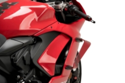 Afbeeldingen van Side Spoiler Downforce van Puig voor de Ducati Panigale V2 / V4 1100 / V4S '20- - rood
