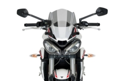 Afbeeldingen van Vervangingsruit naked bike Sport Puig Triumph Street Triple S '20- / 765RS '21- donker getint