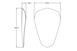 Afbeeldingen van Vervangingsruit Puig jetstream Yamaha Tracer 7 '20-