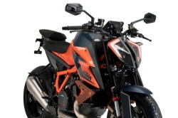 Afbeeldingen van Side Spoiler Downforce van Puig voor de KTM 1290 Superduke R '20- -oranje