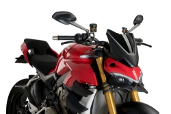 Afbeeldingen van Vervangingsruit naked bike Sport Puig Ducati Streetfighter V4 '20- -zwart