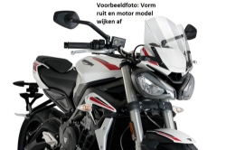Afbeeldingen van Vervangingsruit naked bike Sport Puig Ducati Streetfighter V4 '20- -transparant