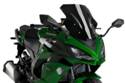 Afbeeldingen van Vervangingsruit jetstream zwart Puig Kawasaki Z1000SX '11-