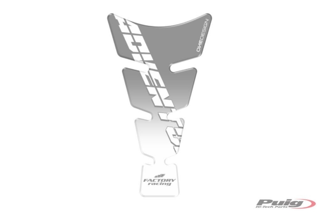 Afbeeldingen van Tankpad grijs / transparant met KTM Adventure logo