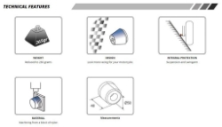 Afbeeldingen van Achterasprotector Puig Honda CBR1000RR-R / SP '20-