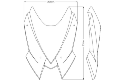 Afbeeldingen van Vervangingsruit naked bike Sport Puig Kawasaki Z H2 '20- -licht getint