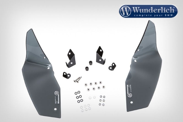 Afbeeldingen van Wind deflector ERGO - smoked grey BMW R1200GS LC '17- Wunderlich