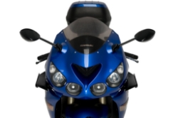Afbeeldingen van Side Spoiler Downforce Sport Puig voor de Kawasaki ZZR1400 '06-21 zwart