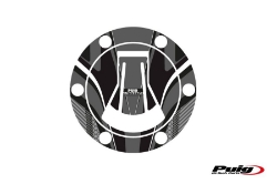 Afbeeldingen van Tankdopcover Radikal Puig voor Aprilia RS660 / Tuono 660 '21- grijs/zwart