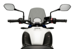 Afbeeldingen van Windscherm Puig model New Generation Triumph Trident 660 '21- licht getint