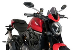 Afbeeldingen van Vervangingsruit naked bike Sport Puig Ducati Monster 950 '21- donker getint