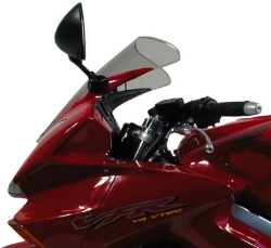 Afbeeldingen van Superbikestuurombouw semi kroonplaat zilver Honda VFR800FI V-TEC 2002-