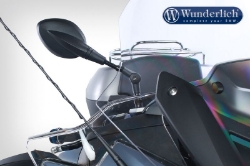Afbeeldingen van Mirror clamp for additional mirror (Set) diverse BMW modellen - black Wunderlich