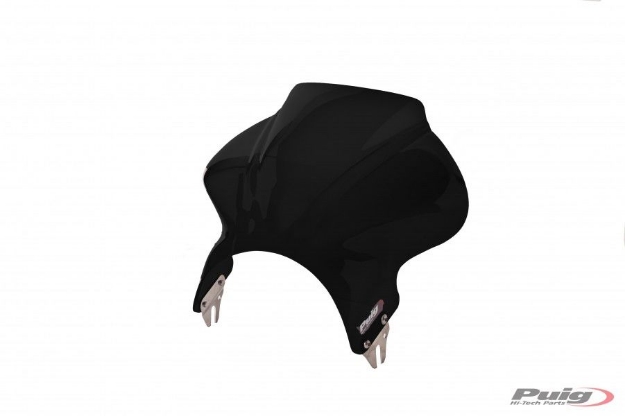 Afbeeldingen van Windscherm Puig model Cockpit CB600F Hornet '03-'04-Zwart