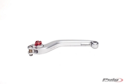 Afbeeldingen van Koppelingshendel Puig lang zilver/rood