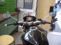 Afbeeldingen van Booster stuurombouw kit Kawasaki Z1000 '03-06 / Z750/S '04-06