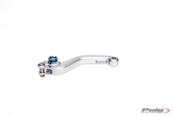 Afbeeldingen van Koppelingshendel Puig kort zilver/blauw