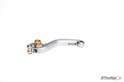 Afbeeldingen van Koppelingshendel Puig kort zilver/goud