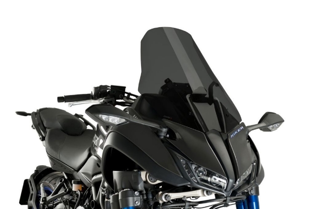 Afbeeldingen van Vervangingsruit touring zwart Puig Yamaha Niken '18-