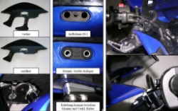 Afbeeldingen van Superbikestuurombouw A1 kit Yamaha YZF-R1 2009-2014