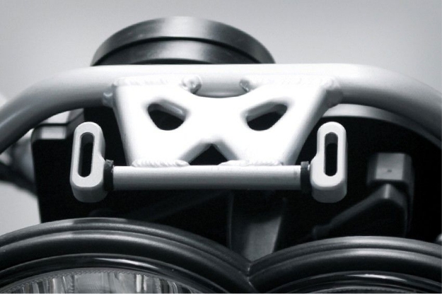 Afbeeldingen van Screen safe Â»VARIOÂ« BMW R1200GS/Adventure '08-- silver Wunderlich