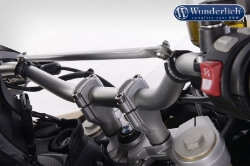 Afbeeldingen van Handlebar riser ERGO 20mm diverse BMW modellen - silver Wunderlich