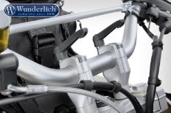Afbeeldingen van Handle bar quick-release fastener - only with handlebar riser - black BMW R1200GS LC/Adventure Wunderlich