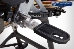 Afbeeldingen van Vario footrest EVO1 (pair) diverse BMW modellen - black Wunderlich