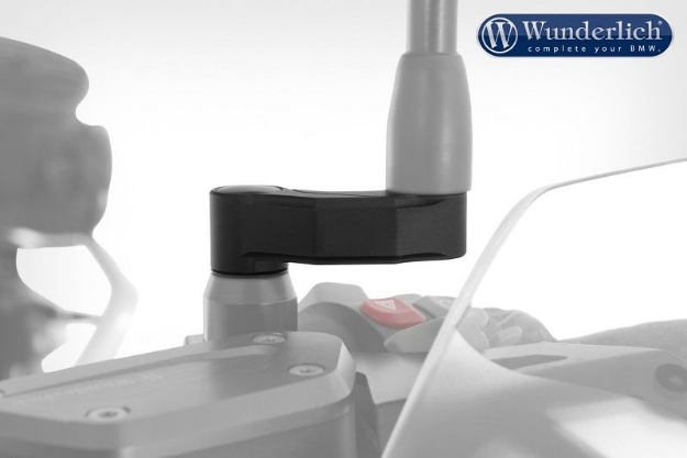 Afbeeldingen van Mirror extension - black diverse BMW modellen Wunderlich