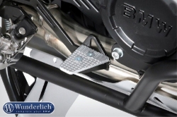 Afbeeldingen van Brake lever extension BMW F650GS '08-/ F700GS/ F800GS '12-- silver Wunderlich